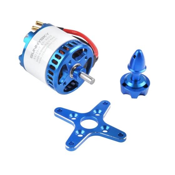 Original  SUNNYSKY X4125 420KV RC Plane Motor 7510g High Pulling RC Fixed Wing Toy Plane Airplane Power Unit High Quality Motor